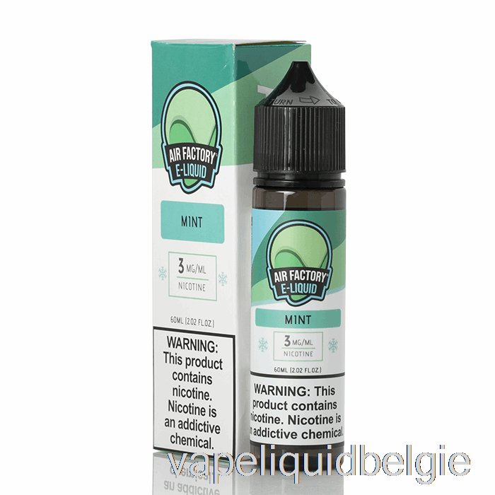 Vape België Mint - Air Factory E-liquid - 60ml 0mg